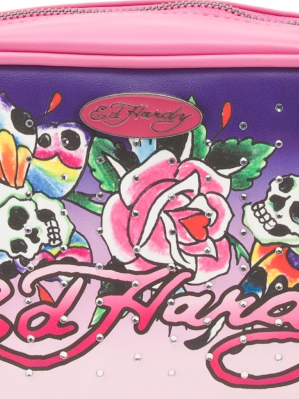 ED HARDY Harmony Bowling Satchel NWT - Picture 2 of 4
